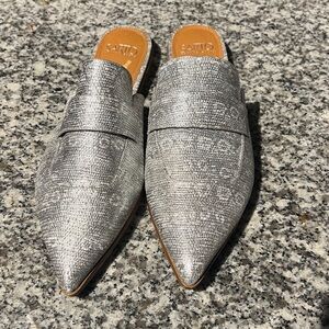 Franco Sarto pointed-toe mules slides shoes women’s sz 12